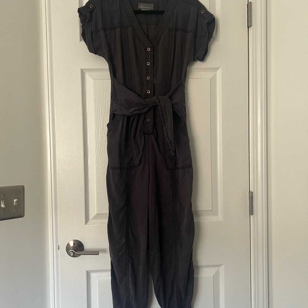 Anthropologie Huxley Utility Jogger Jumpsuit - Picture 4 of 5